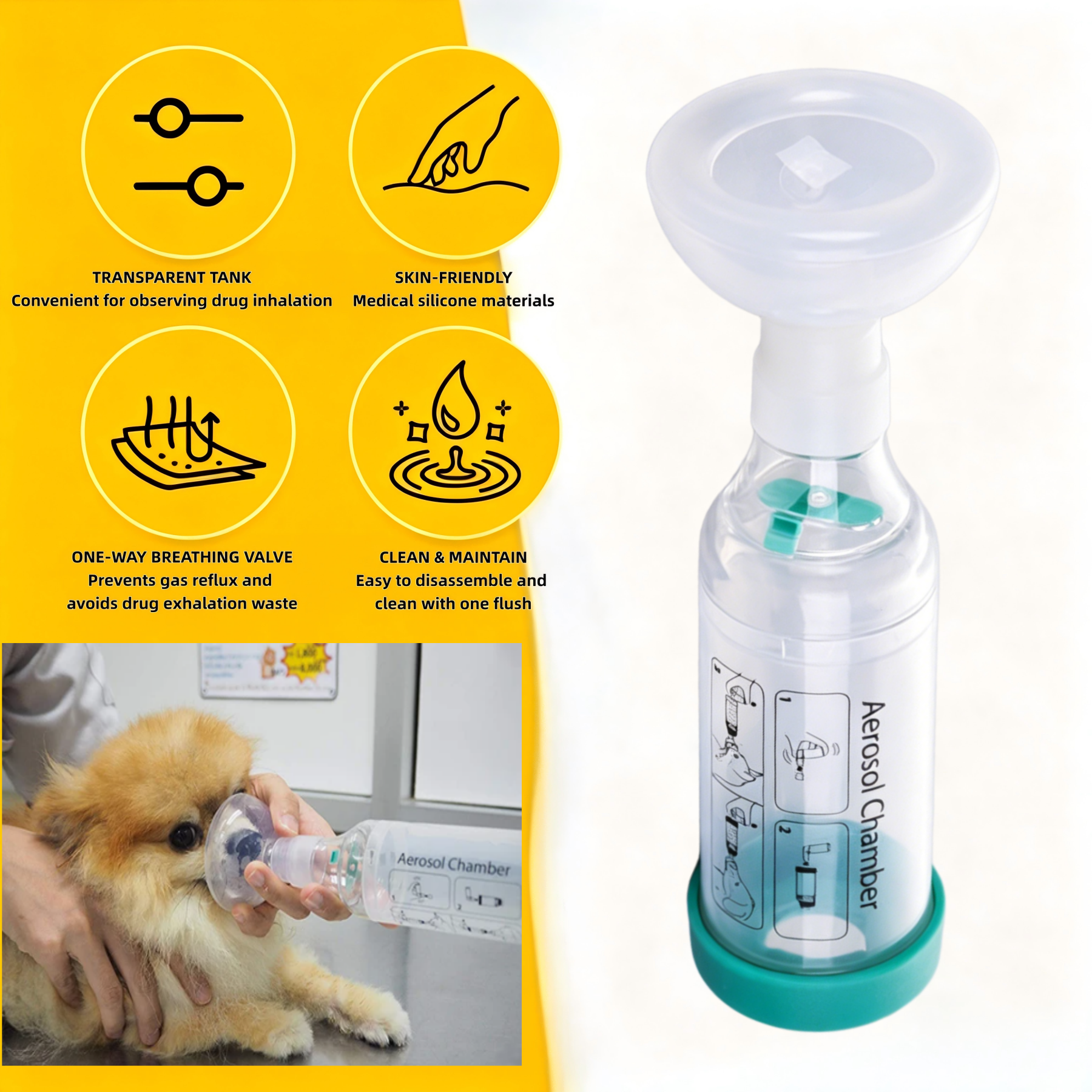 Was ist eine veterinärmedizinische Aerosolkammer?
