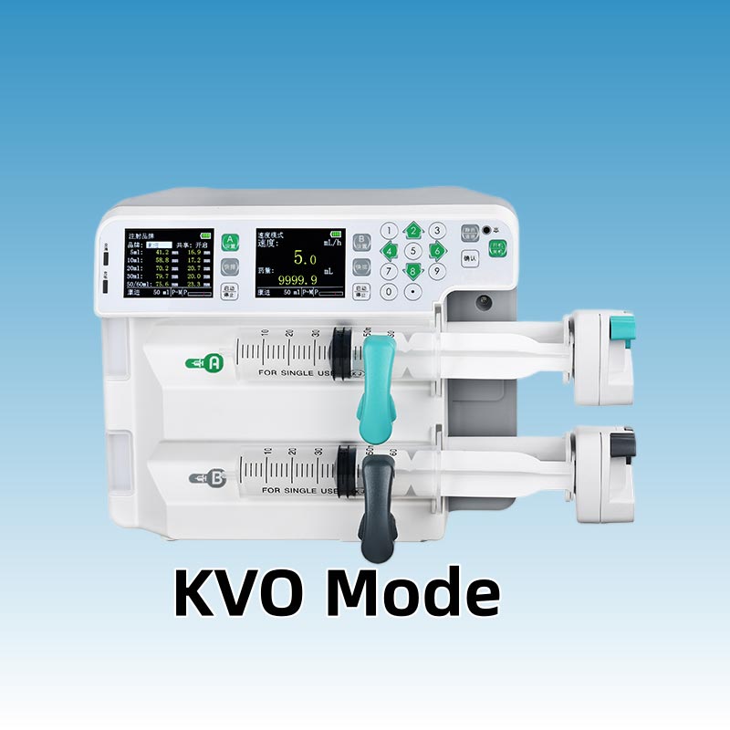 Zweikanal-Spritzenpumpe